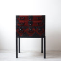 時代箪笥／酒田船箪笥　スタンド付き【FUNADANSU - sea chest with metal stand】 [j1229]　Japanese Antique Furniture