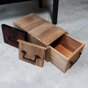 時代箪笥／酒田船箪笥　スタンド付き【FUNADANSU - sea chest with metal stand】 [j1229]　Japanese Antique Furniture