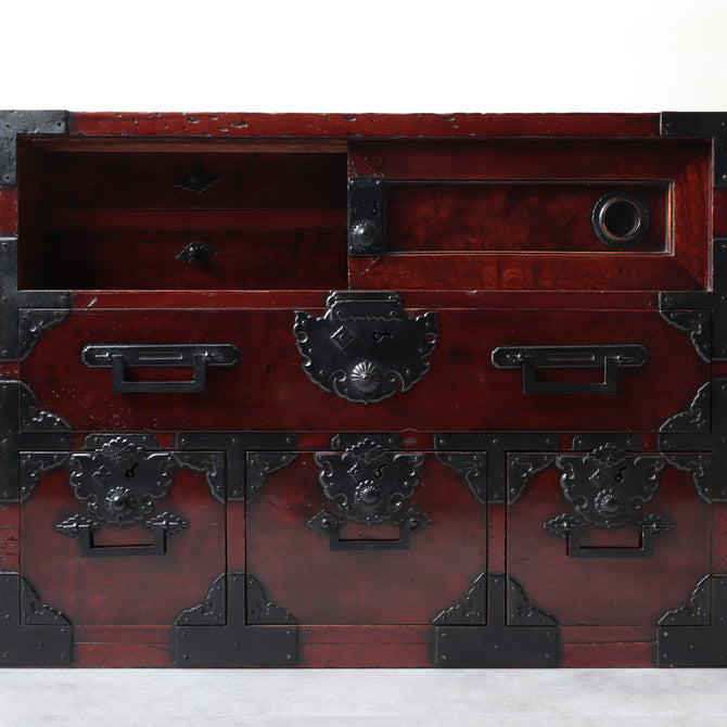 時代箪笥／船箪笥【FUNADANSU - sea chest】 [j1230]Japanese Antique Furniture
