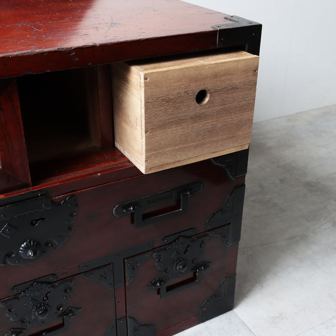 時代箪笥／船箪笥【FUNADANSU - sea chest】 [j1230]Japanese Antique Furniture