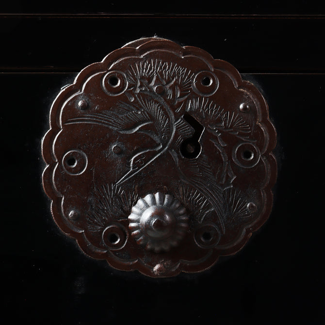 時代箪笥／庄内衣裳箪笥　スタンド付き【Shounai clothing chest with metal stand】 [j1231]Japanese Antique Furniture