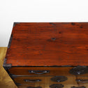 時代箪笥／米沢丸福紋衣裳箪笥【YONEZAWA clothing chest】 [j1145]　Japanese Antique Furniture