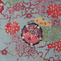 紅型額装　【 Framed Bingata textile ( Okinawa ) 】[TX150]