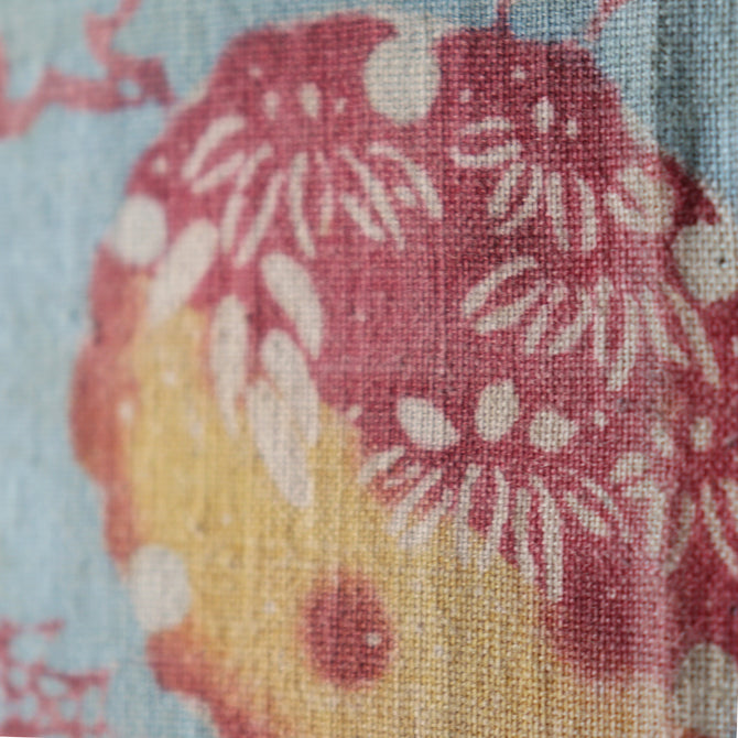 紅型額装　【 Framed Bingata textile ( Okinawa ) 】[TX150]