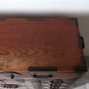 時代箪笥／欅長岡帳場箪笥  [j1189]【 Nagaoka merchant's chest -Japanese antique furniture】
