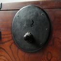 時代箪笥／欅長岡帳場箪笥  [j1189]【 Nagaoka merchant's chest -Japanese antique furniture】