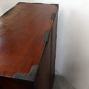 時代箪笥／欅長岡帳場箪笥  [j1189]【 Nagaoka merchant's chest -Japanese antique furniture】