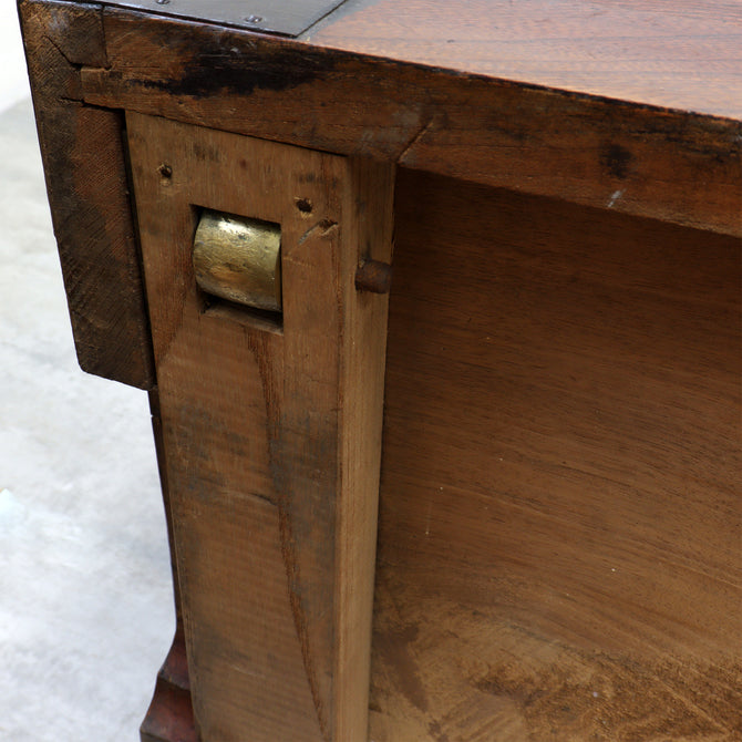 時代箪笥／欅長岡帳場箪笥  [j1189]【 Nagaoka merchant's chest -Japanese antique furniture】