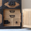 時代箪笥／総桐佐渡衣裳箪笥  [j1191]【 Sado clothing chest -Japanese antique furniture】