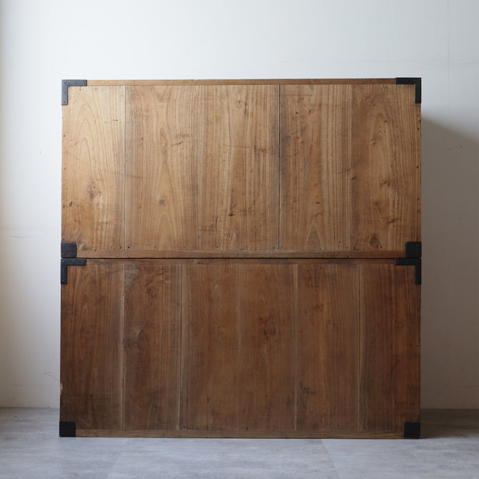 時代箪笥／総桐佐渡衣裳箪笥  [j1191]【 Sado clothing chest -Japanese antique furniture】