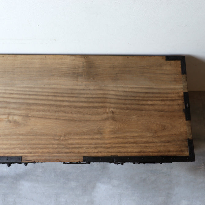 時代箪笥／総桐佐渡衣裳箪笥  [j1191]【 Sado clothing chest -Japanese antique furniture】