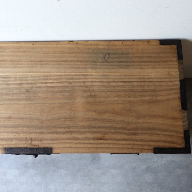 時代箪笥／総桐佐渡衣裳箪笥  [j1191]【 Sado clothing chest -Japanese antique furniture】