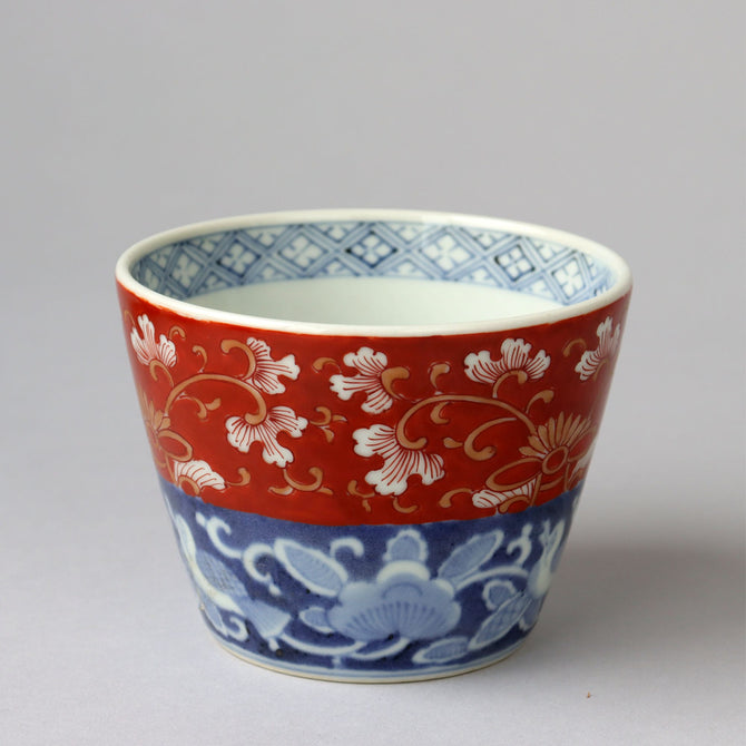 古伊万里赤絵蕎麦猪口 1客【OLD IMARI SOBA CHOKO -soba noodle