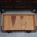 時代箪笥／黒塗閂付小箪笥　スタンド付き【Small chest with metal stand】 [j1193]　Japanese Antique Furniture