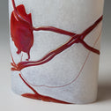 ガラス花入　KOSTABODA　Bertil Vallien　GALAXY RED　　[g046]