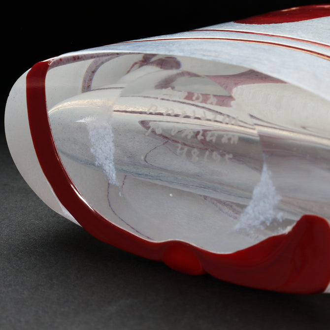 ガラス花入　KOSTABODA　Bertil Vallien　GALAXY RED　　[g046]
