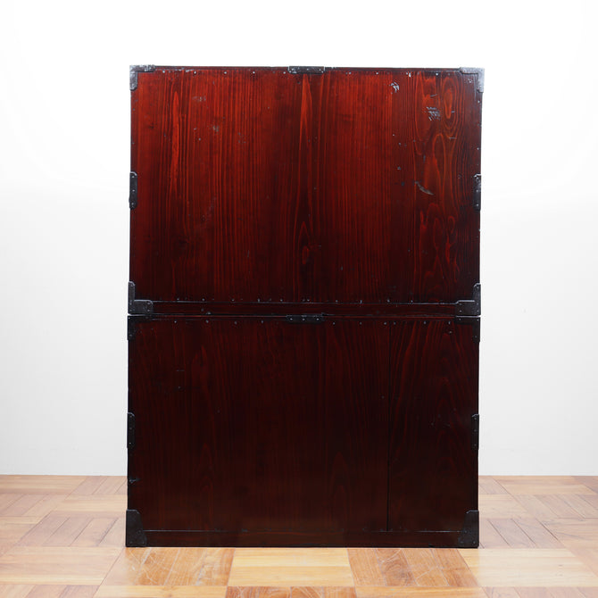 時代箪笥／黒塗庄内衣裳箪笥【SHONAI clothing chest】[j1152]　Japanese Antique Furniture