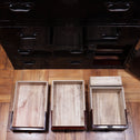 時代箪笥／黒塗庄内衣裳箪笥【SHONAI clothing chest】[j1152]　Japanese Antique Furniture