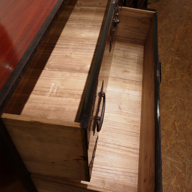 時代箪笥／佐渡衣裳箪笥  [j1194]【 Sado clothing chest -Japanese antique furniture】