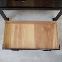 時代箪笥／黒塗閂付小箪笥　スタンド付き【Small chest with metal stand】 [j1195]　Japanese Antique Furniture