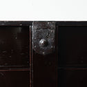 時代箪笥／黒塗閂付小箪笥　スタンド付き【Small chest with metal stand】 [j1195]　Japanese Antique Furniture