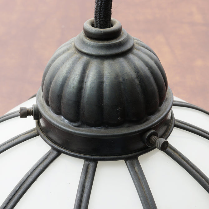 電笠（半球・菊花デザイン）[s1507]