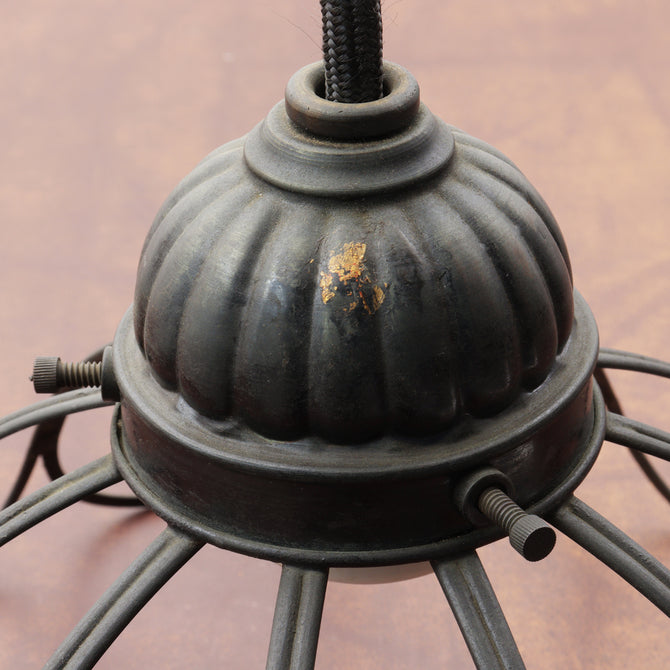 電笠（半球・菊花デザイン）[s1507]