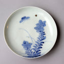 古伊万里染付秋草花図豆皿５客揃[p0328]【Old IMARI small plate-5pcs】