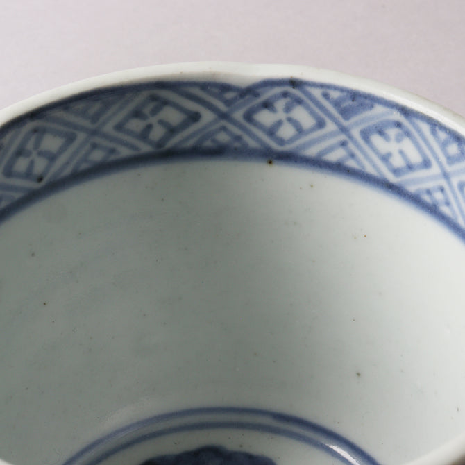 古伊万里蛸唐草紋様蕎麦猪口　1客【OLD IMARI SOBA CHOKO -soba noodle cup 1pc】[p0347]