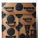 時代箪笥／最上箪笥-すきま箪笥-【Remodeled clothing chest - Japanese antique furniture】[j1196]