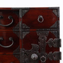 時代箪笥／閂付小箪笥　スタンド付き【Small chest with metal stand】 [j1197]　Japanese Antique Furniture