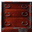 時代箪笥／閂付小箪笥　スタンド付き【Small chest with metal stand】 [j1197]　Japanese Antique Furniture