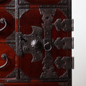 時代箪笥／閂付小箪笥　スタンド付き【Small chest with metal stand】 [j1197]　Japanese Antique Furniture
