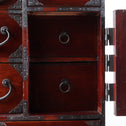 時代箪笥／閂付小箪笥　スタンド付き【Small chest with metal stand】 [j1197]　Japanese Antique Furniture