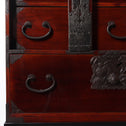 時代箪笥／閂付小箪笥　スタンド付き【Small chest with metal stand】 [j1197]　Japanese Antique Furniture