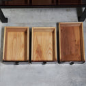 時代箪笥／閂付小箪笥　スタンド付き【Small chest with metal stand】 [j1197]　Japanese Antique Furniture