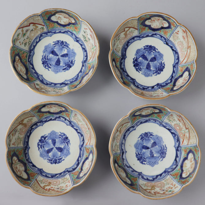 古伊万里赤絵膾皿　1客　[p0332]【Old IMARI bowl 1 pc.】