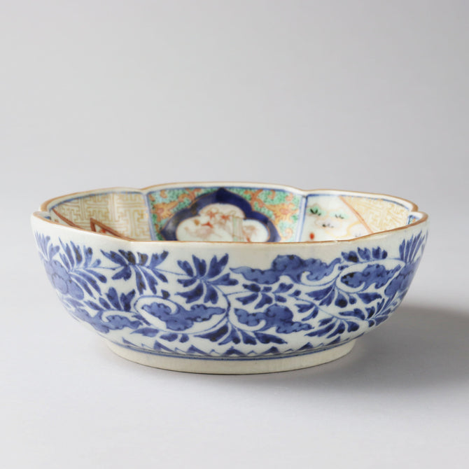 古伊万里赤絵膾皿　1客　[p0332]【Old IMARI bowl 1 pc.】