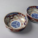 古伊万里赤絵春寒鉢　五客揃い　[p0333]【Old IMARI bowl 5pcs.】