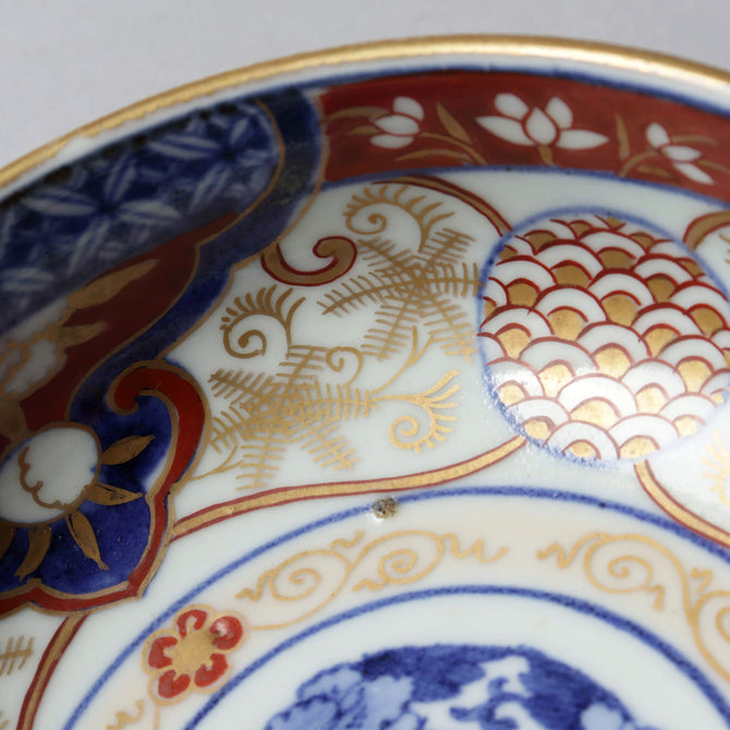 古伊万里赤絵春寒鉢　五客揃い　[p0333]【Old IMARI bowl 5pcs.】