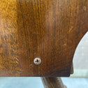 飛騨産業 サイドテーブル　丸テーブル（ キツツキマーク ）【Small table made by Hida Sangyo】[f0299]
