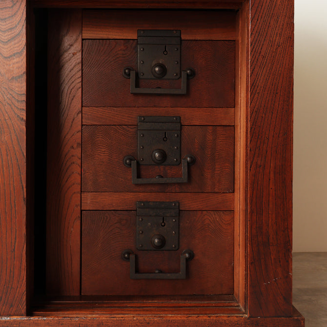 時代箪笥／越後帳場箪笥 【 ECHIGO MERCHANT CHEST 】 [j1199]　Japanese Antique Furniture