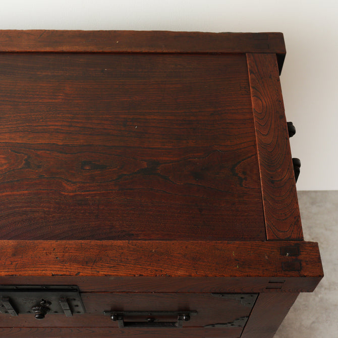 時代箪笥／越後帳場箪笥 【 ECHIGO MERCHANT CHEST 】 [j1199]　Japanese Antique Furniture