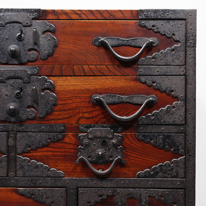 時代箪笥／総欅佐渡箪笥 【 SADO CHEST 】 [j1200]　Japanese Antique Furniture