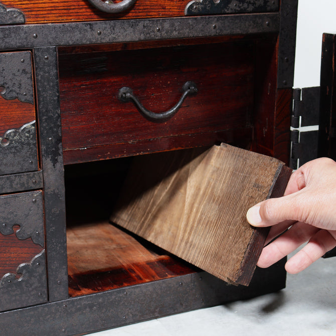時代箪笥／総欅佐渡箪笥 【 SADO CHEST 】 [j1200]　Japanese Antique Furniture