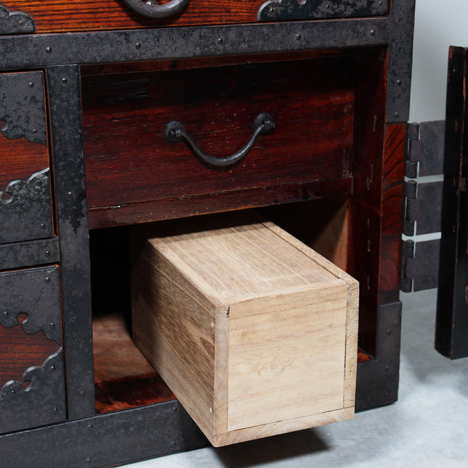 時代箪笥／総欅佐渡箪笥 【 SADO CHEST 】 [j1200]　Japanese Antique Furniture
