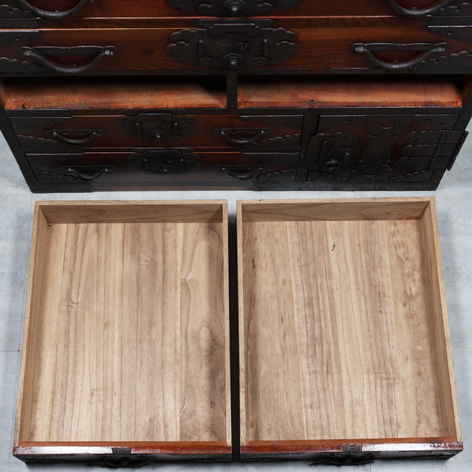 時代箪笥／総欅佐渡箪笥 【 SADO CHEST 】 [j1200]　Japanese Antique Furniture
