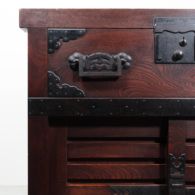 時代箪笥／越後帳場箪笥 【 ECHIGO MERCHANT CHEST 】 [j1201]　Japanese Antique Furniture