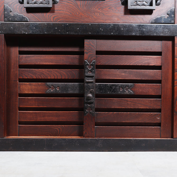 時代箪笥／越後帳場箪笥 【 ECHIGO MERCHANT CHEST 】 [j1201]　Japanese Antique Furniture