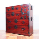 米沢桜紋衣裳箪笥【Yonezawa clothing chest 】 [j1092]